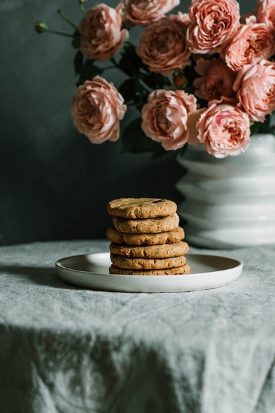 Cookies on plate